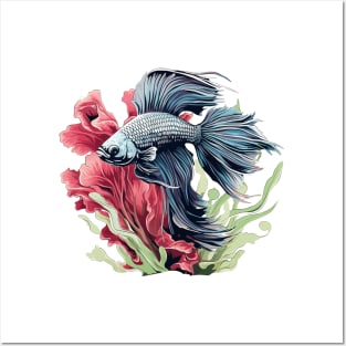 Betta Fish Posters and Art